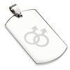 Steel Double Male Dog Tag Necklace